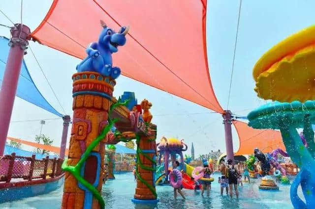 天津欢乐谷玛雅海滩水公园迎来本市旅行社同业体验团