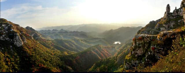 淄博旅游好去处，潭溪山景美如画，水秀美山奇特