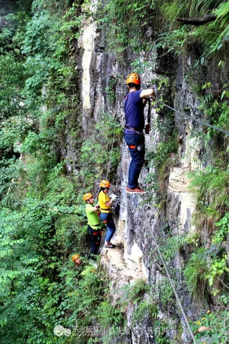 宜昌秭归三峡竹海，是男人就跟我去悬崖上飞