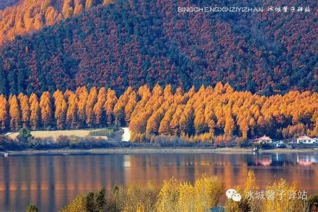 镜泊湖深秋，与梦境接壤的湖光山色