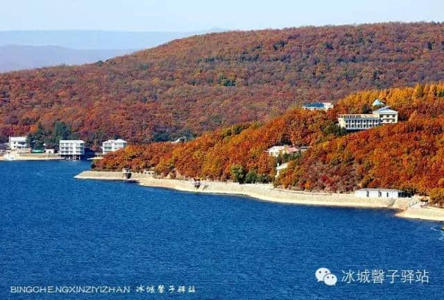 镜泊湖深秋，与梦境接壤的湖光山色