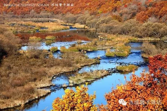 镜泊湖深秋，与梦境接壤的湖光山色