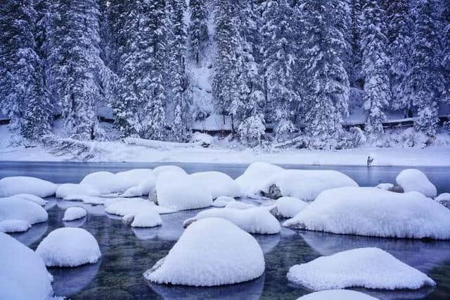 冬游喀纳斯|冰雪喀纳斯，神仙的属地 D3喀纳斯湖的傍晚