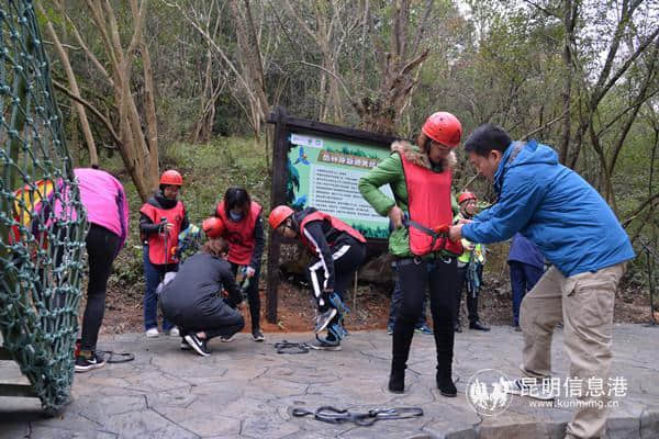 九乡旅游区再添新玩场 丛林穿越项目“刺激”开业