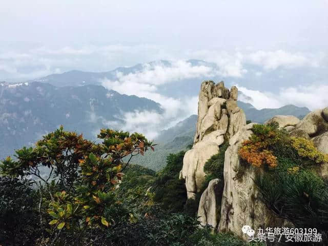 九华山｜天降初霜，秋去冬来