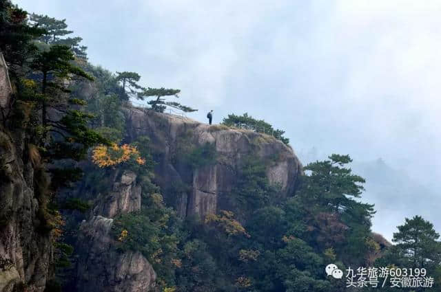 九华山｜天降初霜，秋去冬来