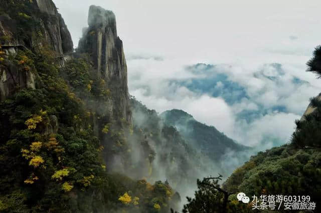 九华山｜天降初霜，秋去冬来