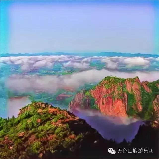 震撼！不一样的天台山大片来袭，绝对亮瞎你的眼！