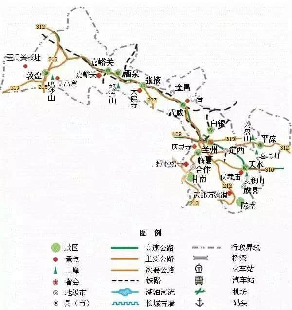 34幅全国各地旅游地图，精简高清版，看看你故乡的地图准确吗？