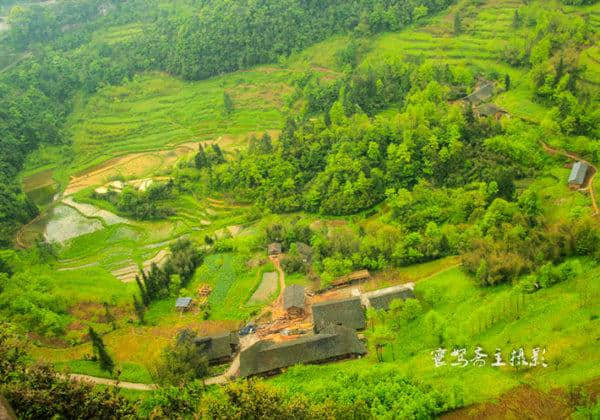 巴渝美景：走进重庆旅游的新景点武隆天坑寨子