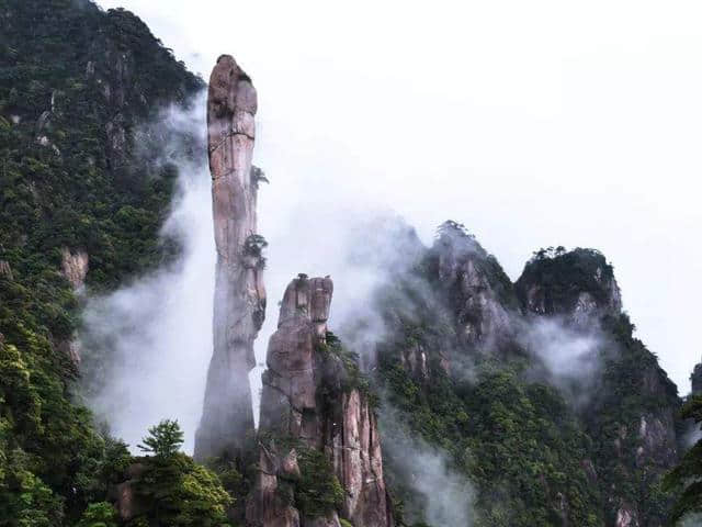 江西三清山，非常适合徒步的道教名山，山上景点多且美