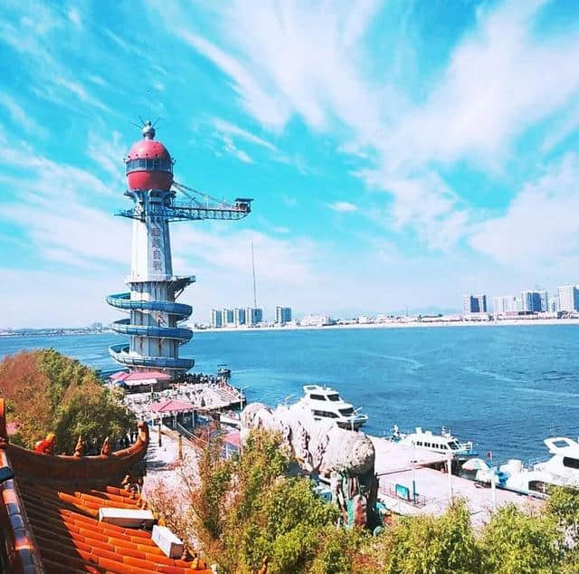 火遍抖音的一条跨海索道，使南戴河在今夏旅游圈一举成名