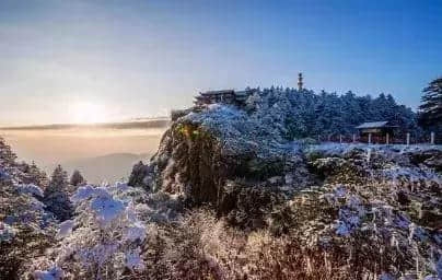 下月起峨眉山执行淡季票价！看雪、玩雪、正当时，错过又要等一年