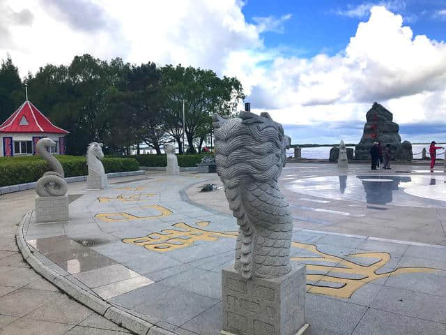 佳木斯同江三江口景区，边境旅游与内地不同，要时刻注意位置