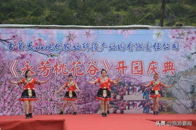 湘西州吉首市永芳桃花谷开园