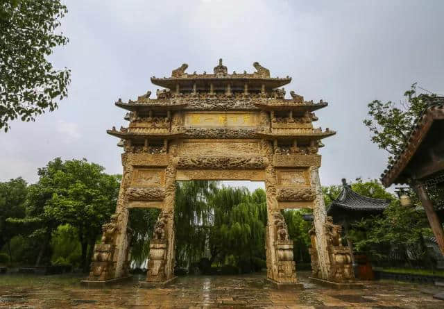 山东旅游攻略景点必去雨后的台儿庄古城瞧一瞧