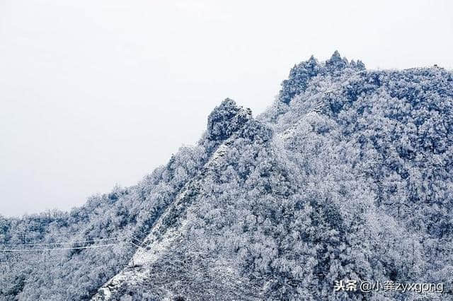 现在是张家界旅游看雪景的季节、有图有真相