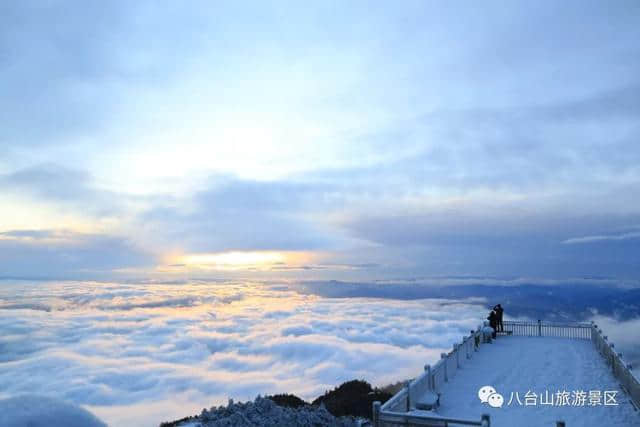 免费午餐就在八台山，八台山雪乡欢迎您！