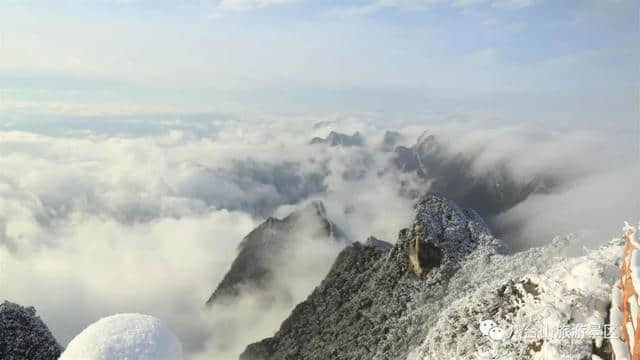 免费午餐就在八台山，八台山雪乡欢迎您！