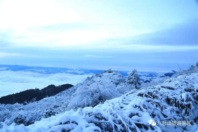 免费午餐就在八台山，八台山雪乡欢迎您！