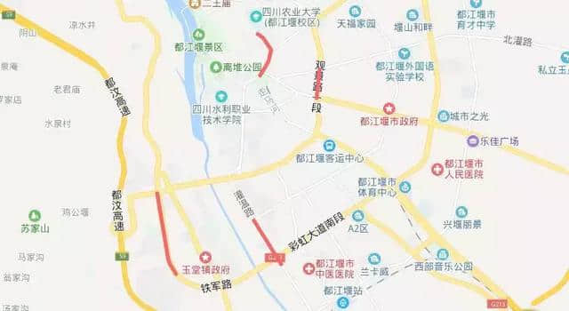 春节黄金周都江堰最强交通攻略，哪些地方容易堵？各景区之间如何自由切换？收好这篇就够了~