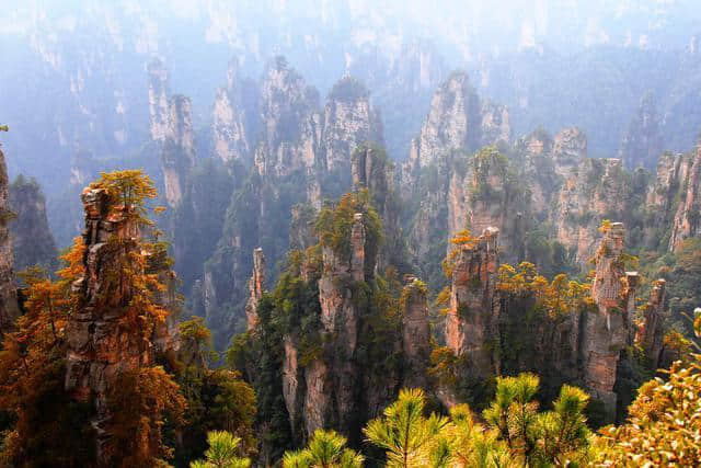 张家界最著名的景区介绍，张家界八大经典景色