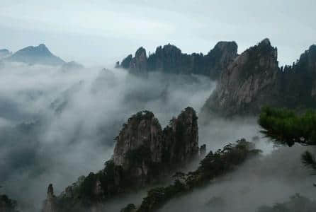 到黄山旅游，欣赏黄山沿途漂亮风景图，先过眼瘾！