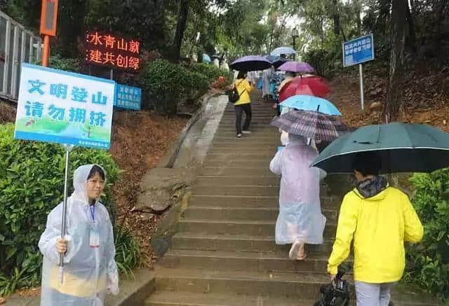 重阳登高｜惠东这一群人到飞鹅岭，扫除黑恶势力，弘扬社会正气