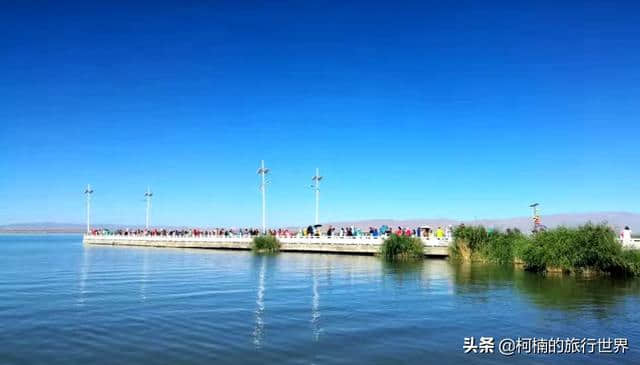 在海西德令哈有个情人湖 风景极美门票还便宜 适合自驾