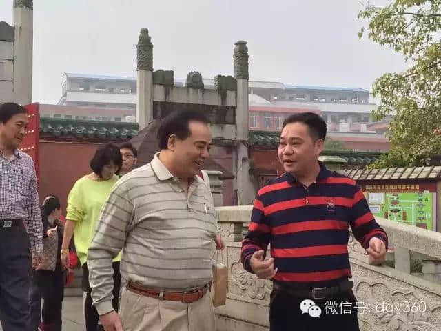 龙母文化连通两岸游 台湾中华观光产业发展协会考察德庆游