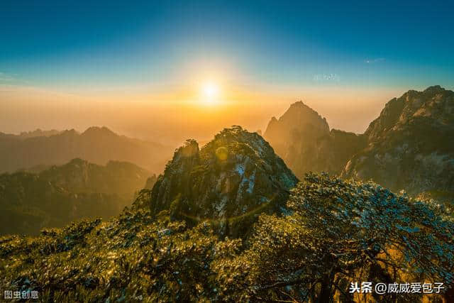 五一去哪旅游好——黄山远眺好风光