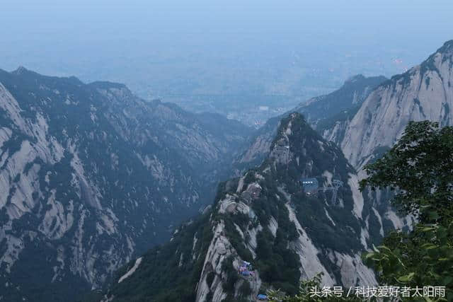 摄影-照片、不同的华山游览路线，不同的天气呈现出不同的景致！