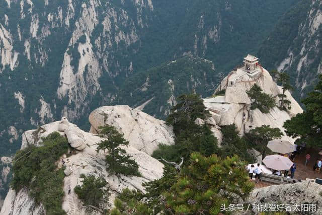 摄影-照片、不同的华山游览路线，不同的天气呈现出不同的景致！