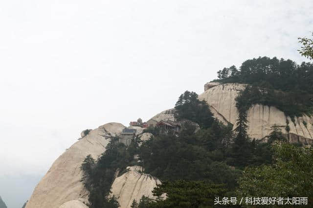 摄影-照片、不同的华山游览路线，不同的天气呈现出不同的景致！