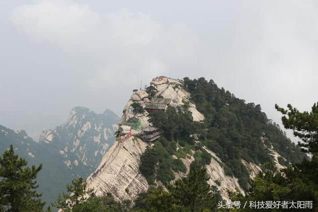 摄影-照片、不同的华山游览路线，不同的天气呈现出不同的景致！