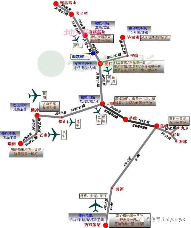 初次到云南旅行的小伙伴，云南最经典的地方和线路游请收好！