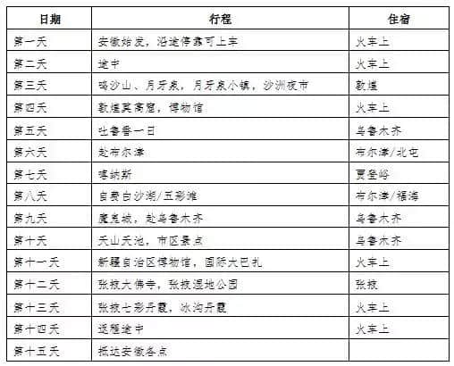 “皖和号”7月途经淮北，坐火车一路玩到新疆！