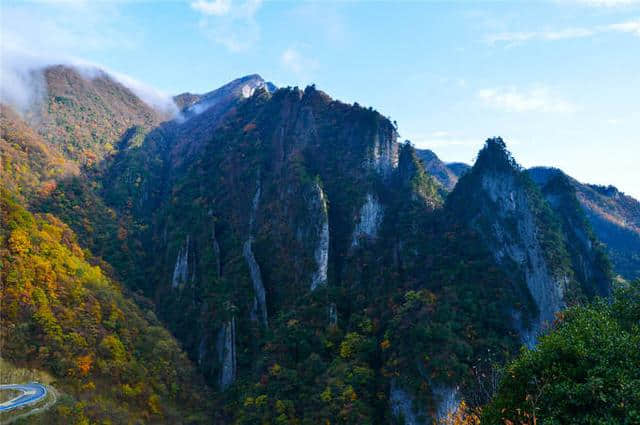 重庆巫山当阳大峡谷路线图（自驾+景区）