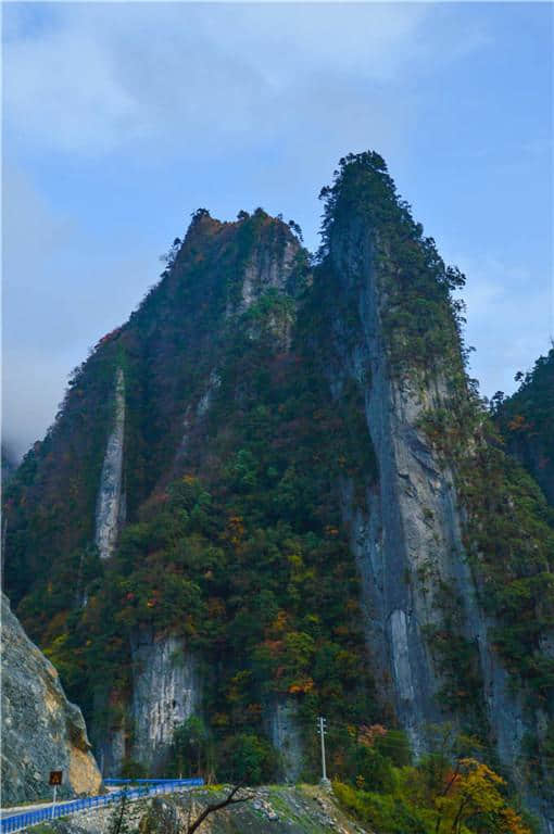 重庆巫山当阳大峡谷路线图（自驾+景区）