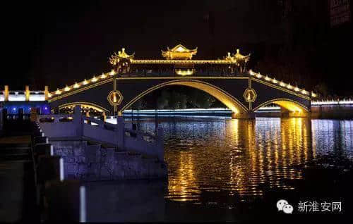 来淮安旅游，这样的夜景，你不看都不行