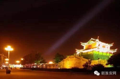 来淮安旅游，这样的夜景，你不看都不行