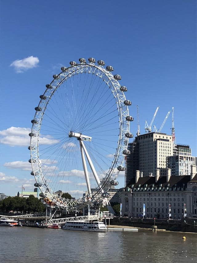 360度全方位观看伦敦景色，泰晤士河畔最吸引人的地标建筑