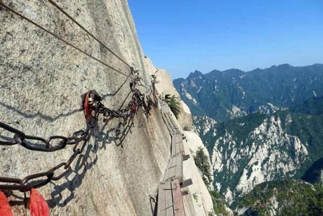 华山—长空栈道（组图）