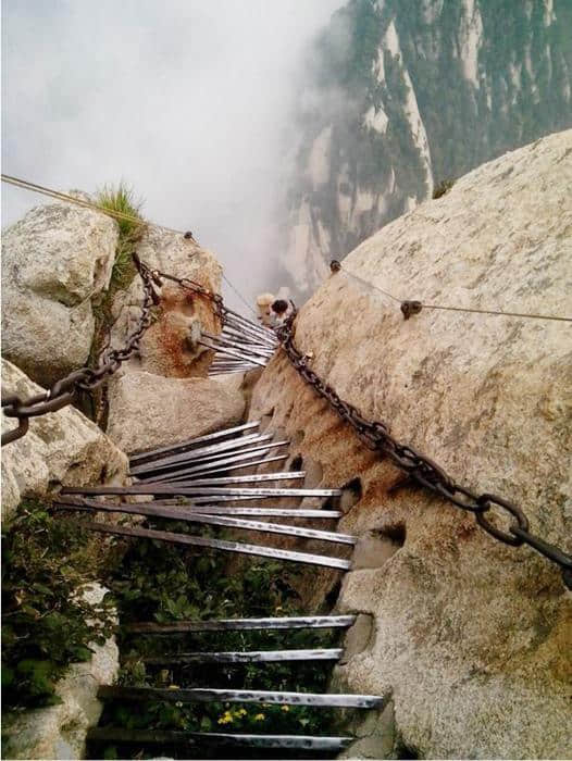 华山—长空栈道（组图）