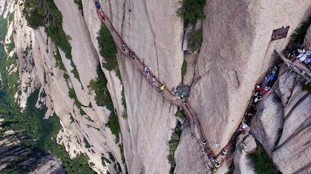 华山—长空栈道（组图）