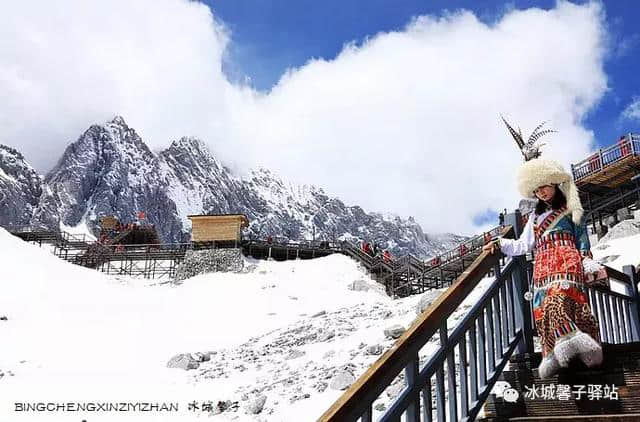 玉龙雪山，将雪花雕刻在山峰的永恒之作