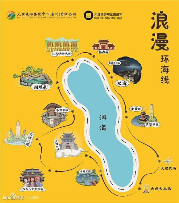 大理攻略路线和景点门票