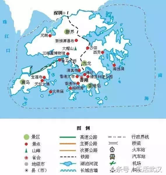 暑假浪起来！全国旅游地图精简版，放在手机里太方便了！