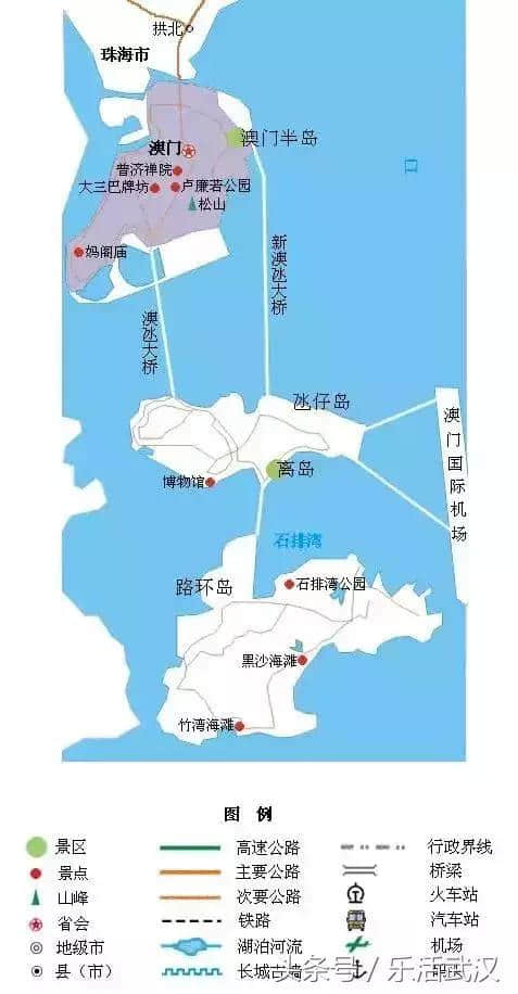 暑假浪起来！全国旅游地图精简版，放在手机里太方便了！