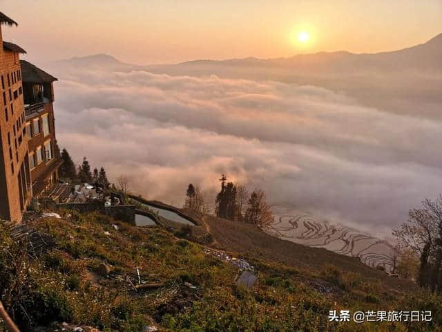 芒果旅行日记，云南元阳梯田详细攻略，包含交通吃饭住宿等明细